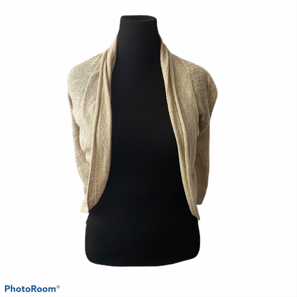 🔴  Maurices Beige Cardigan Small